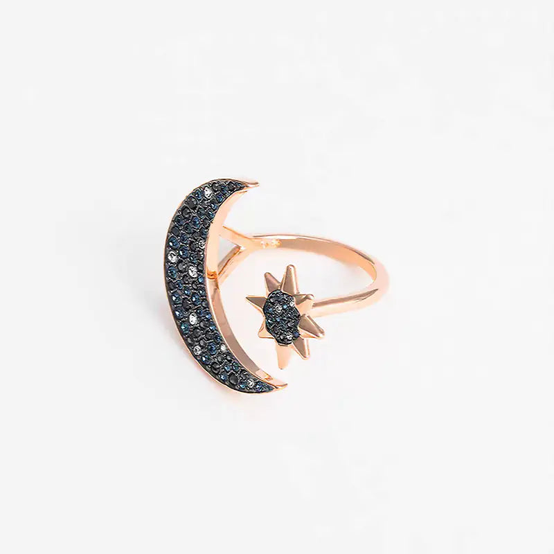 Swarovski Crystal Mysterious Moon Elegant Ring for Her