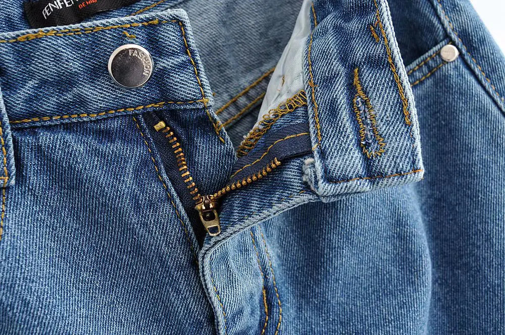 Split Hem Denim Skirt, Bodycon Denim Midi Skirt