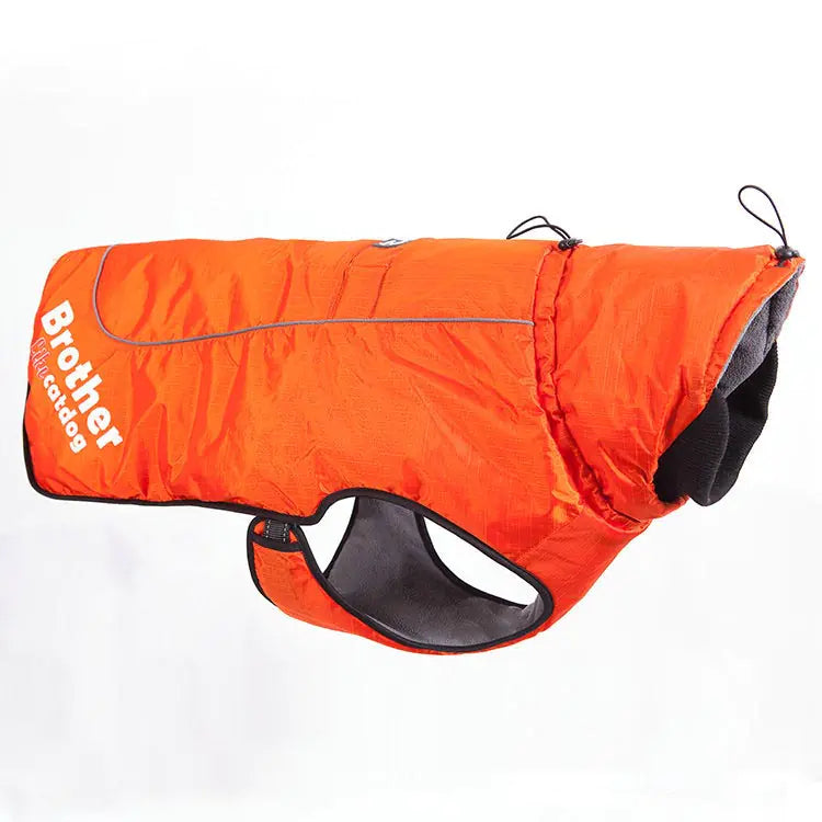 Waterproof Reflective Nylon Pet Clothing - Fashionable Style