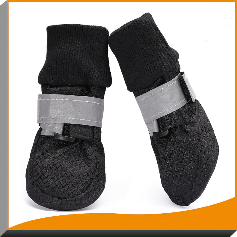 Waterproof Dog Shoes for Spring and Autumn Wear