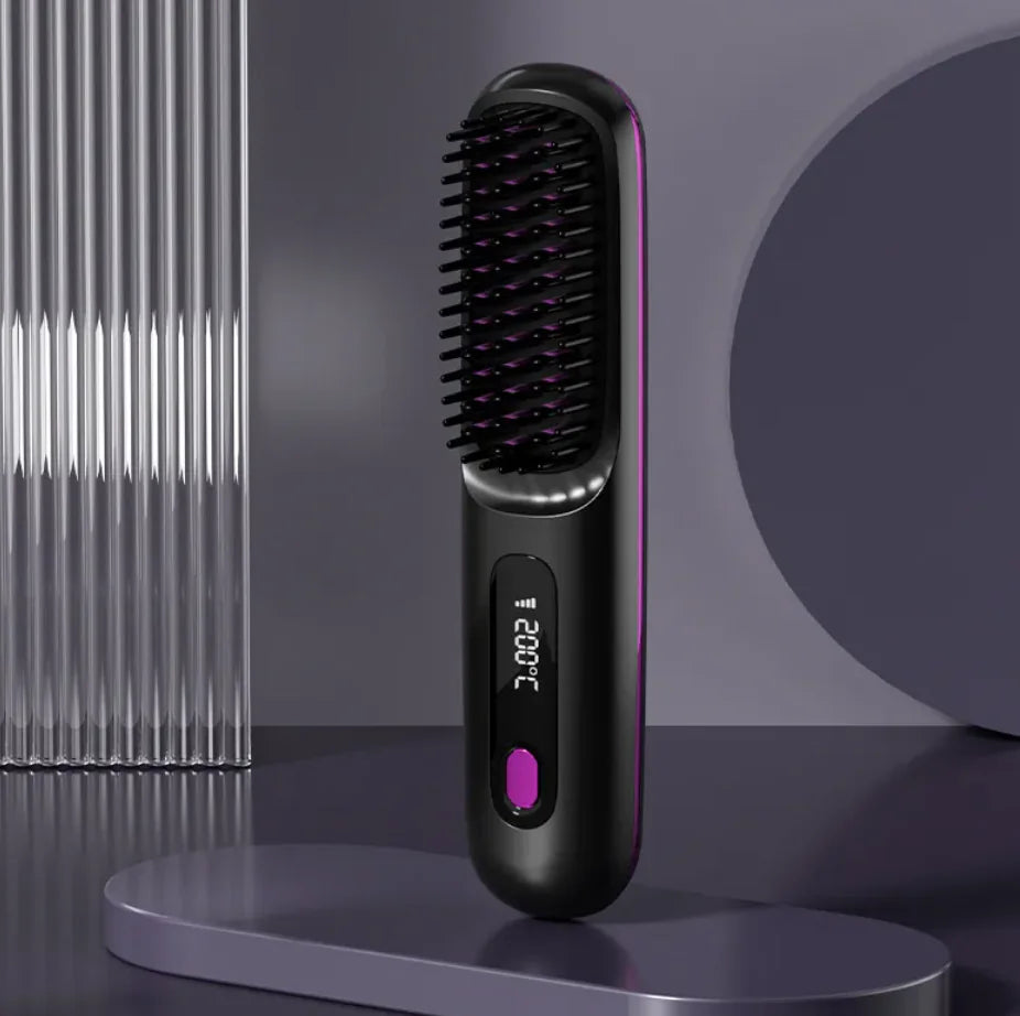 Ceramic Heat Hair Straightening Comb