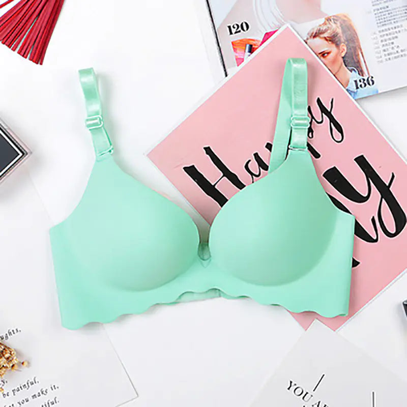 Seamless Wireless Youth Bra for Support and Comfort