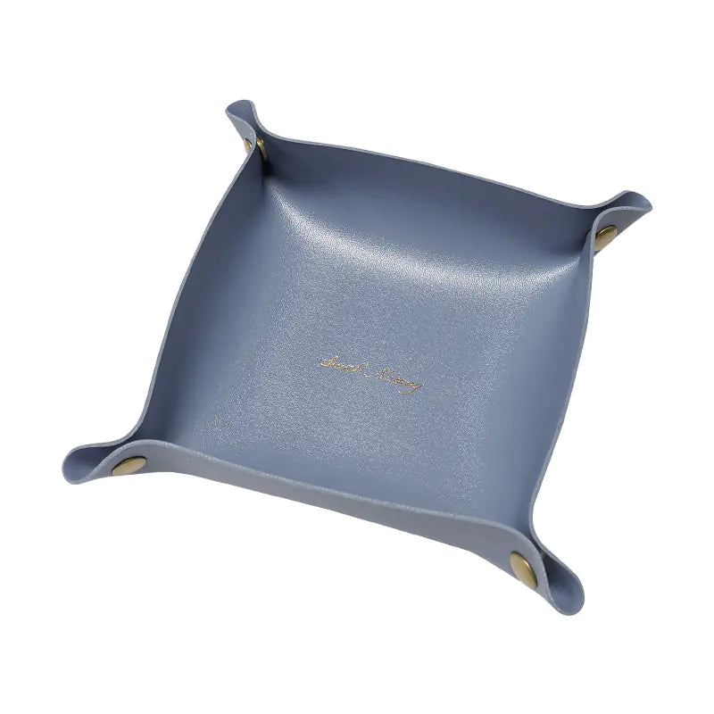 Nordic Leather Storage Box for Desk and Jewelry
