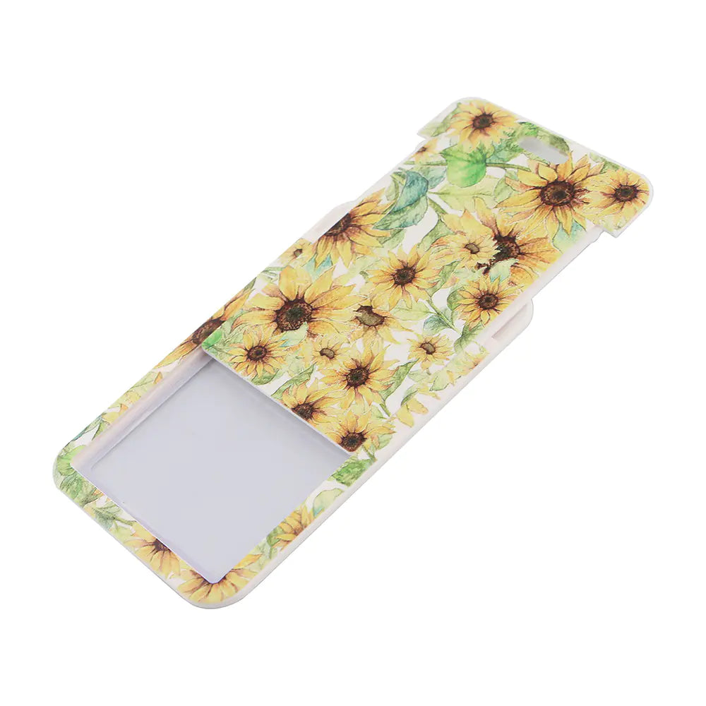 Daisy and Sunflower Phone Strap with Card Holder Set
