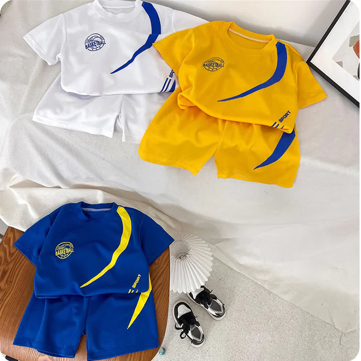 Children's Summer Sports Basketball Training Suit (3-8 Yrs)