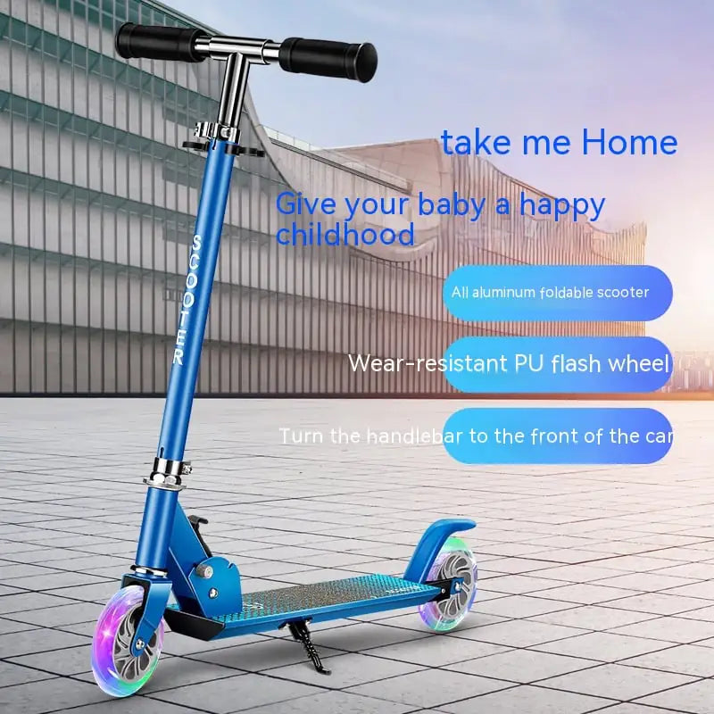 Aluminum Alloy Scooter for Kids - Walker Car