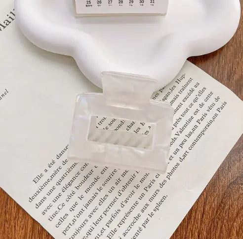 Transparent Hair Claw Clip Inspire