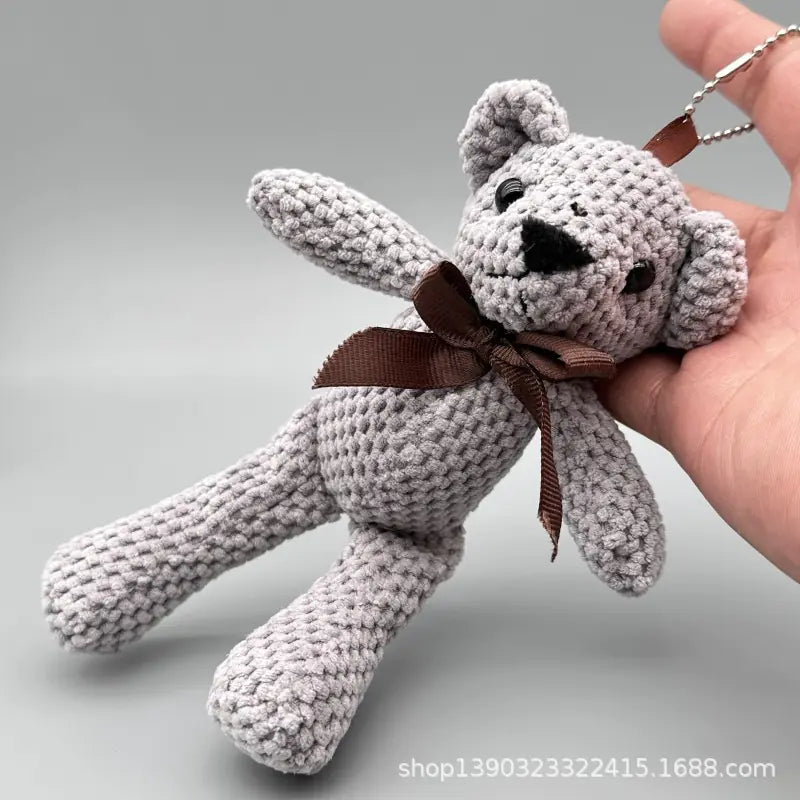 Korean Bear Pineapple Plush Toy and Keychain Gift