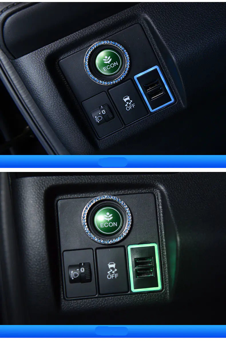 Dual USB Car Charger QC3.0 for Honda Models