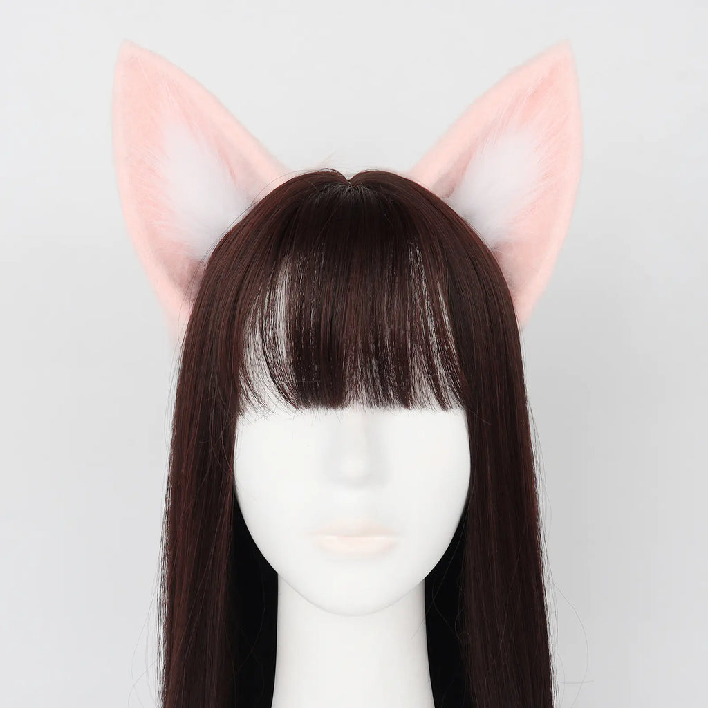 Cute Cosplay Wolf Ears and Tail Set for Events