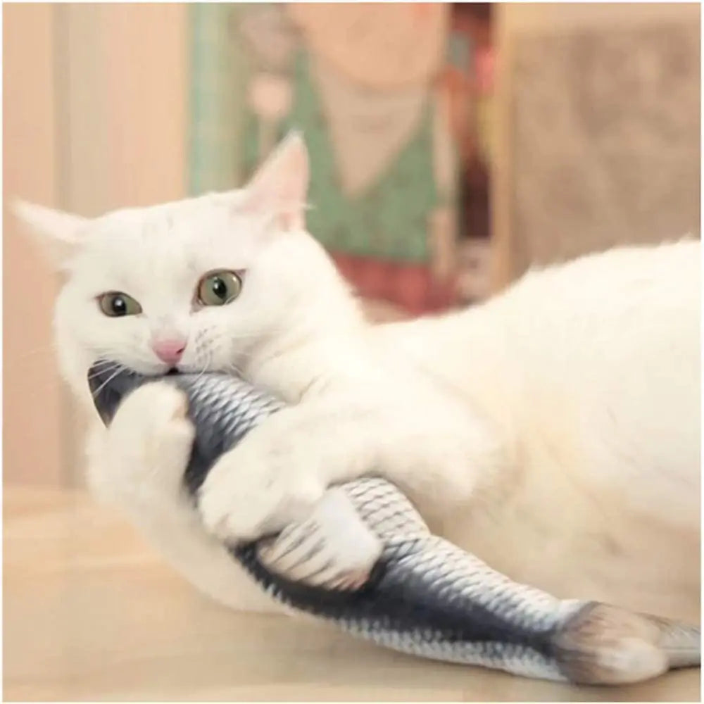 Toy Electric Fish for Cat Entertainment