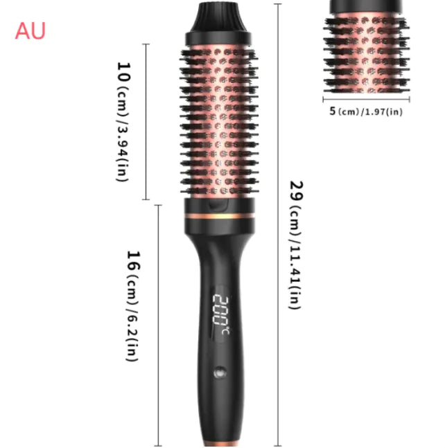 Multifunctional Portable Hair Curler & Straightening Comb