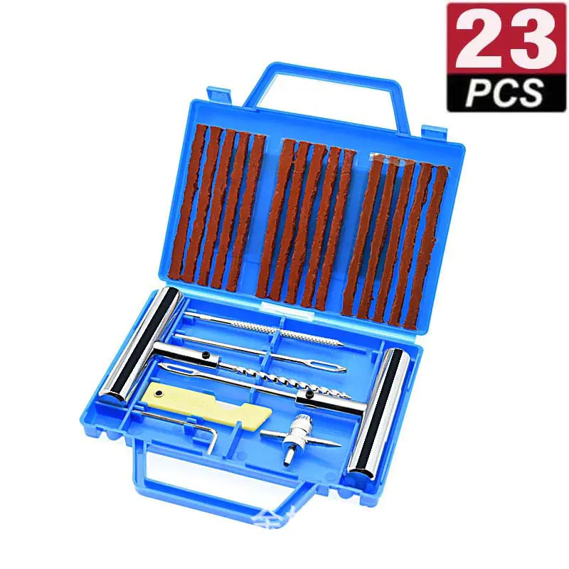 23-Piece Tire Repair Kit for Quick Emergency Fixes