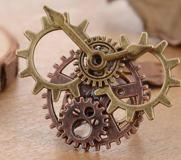 Steampunk Gear Ring - Expiance Design
