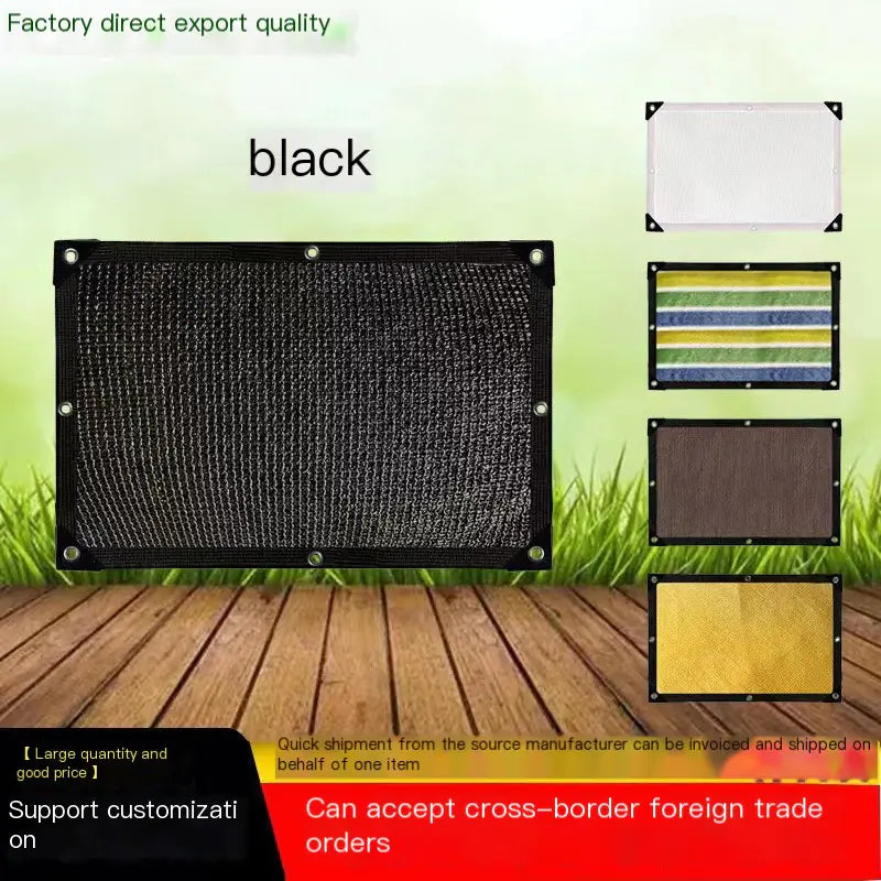 Thickened Black Sunshade Net for Outdoor Plant Protection