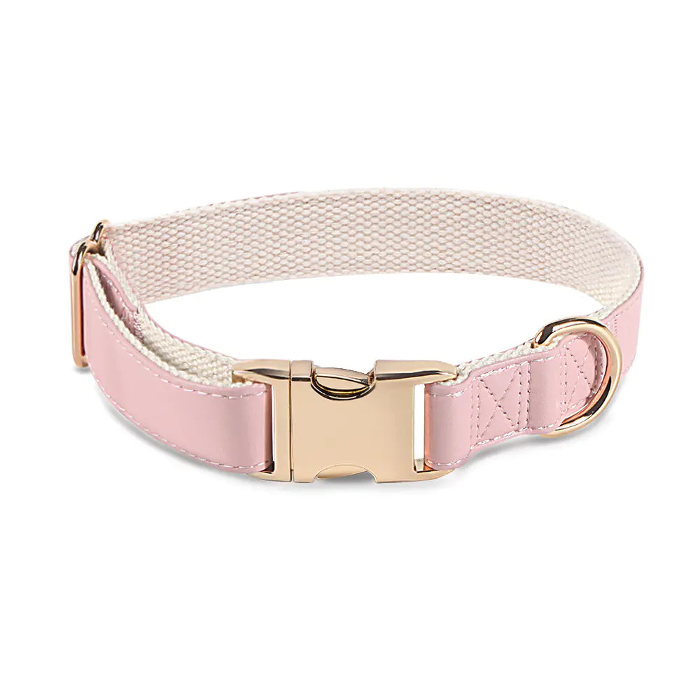 High-Quality All-Match Metal Buckle Pet Collar