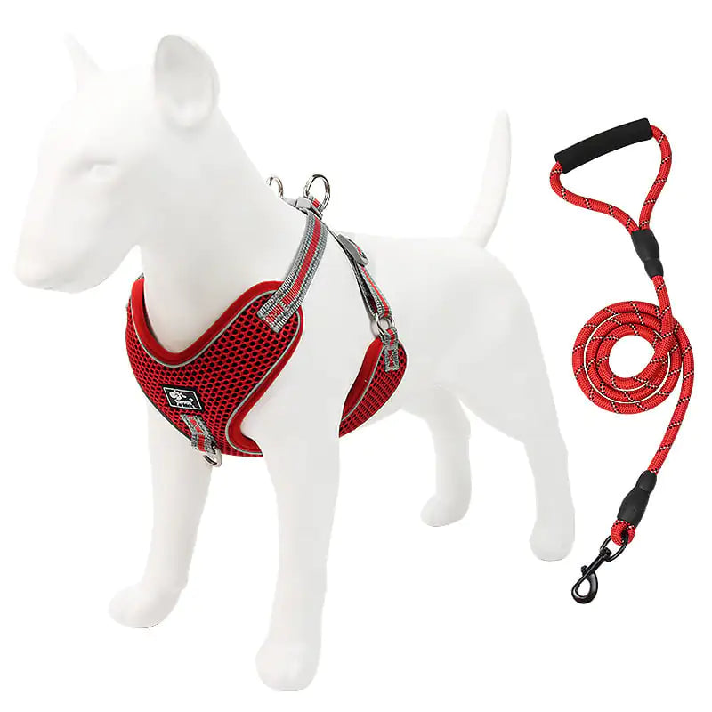 Pet Chest Strap with Dog Traction Rope