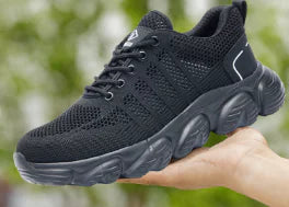 Men's Casual Sneakers with Shock Absorption Design