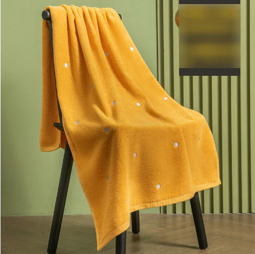 Thickened Cotton Towel Set with Bath Towel (2 Pieces)