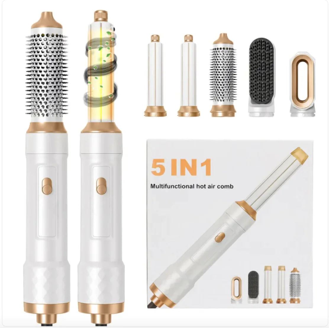 5-in-1 Hot Air Brush