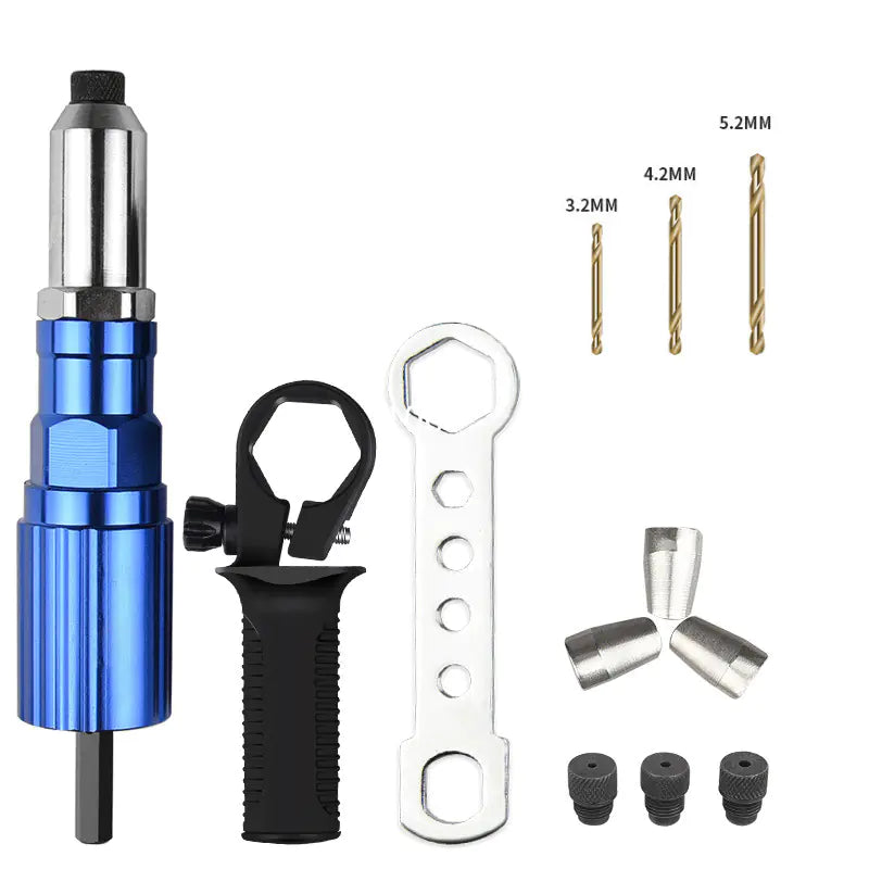 Electric Rivet Gun Core Pulling Adapter for Aluminum Nails