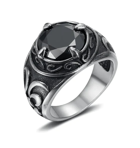 Beowulf Handcrafted Stainless Steel Celtic Signet Ring