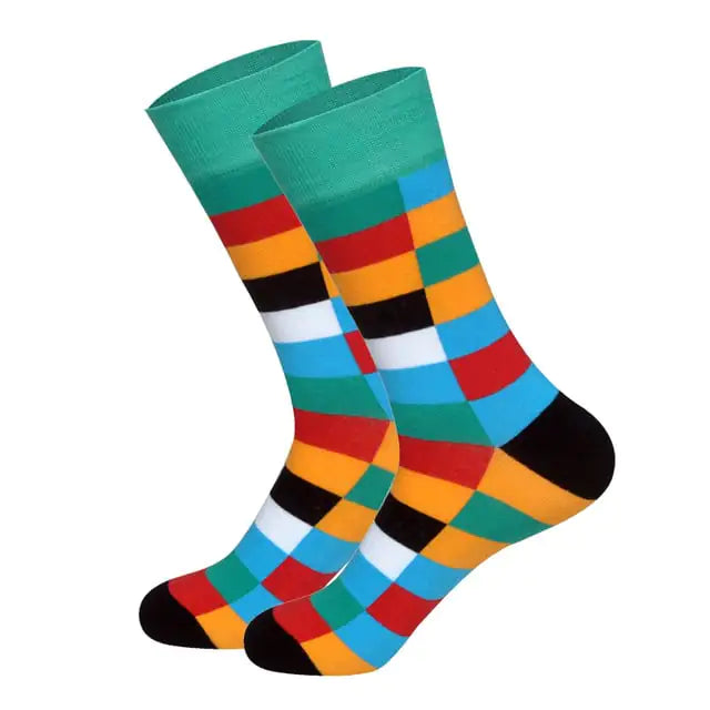 Funny British Style Casual Socks for Men
