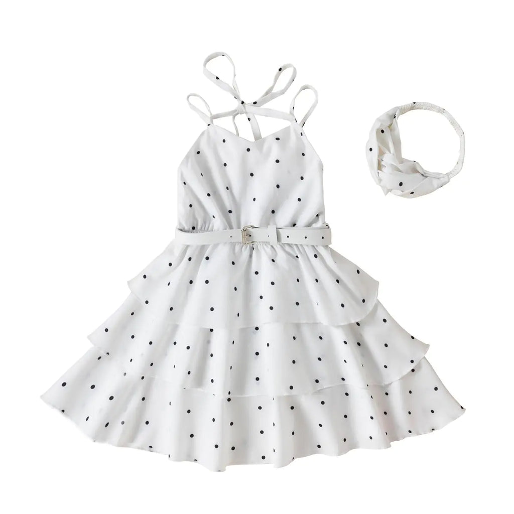 Solid Color Dress for Children