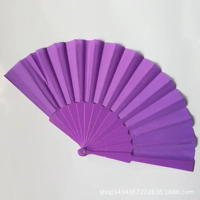 European Style Plain Folding Fan