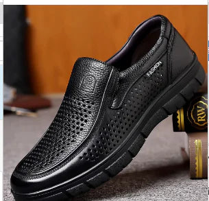 Men's First Layer Cowhide Leather Shoes