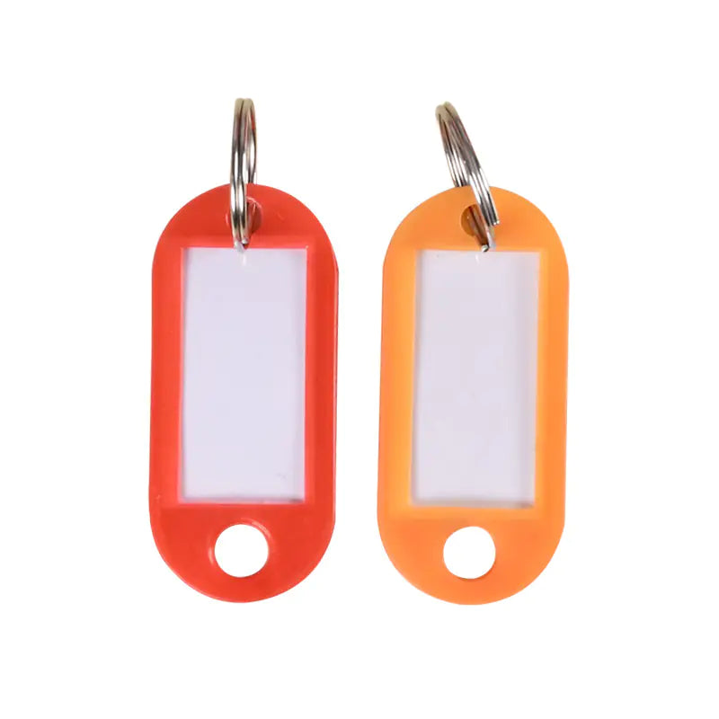 Wholesale PE Colored Plastic Key Tags for Luggage
