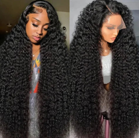 Human Hair Wig with Headband