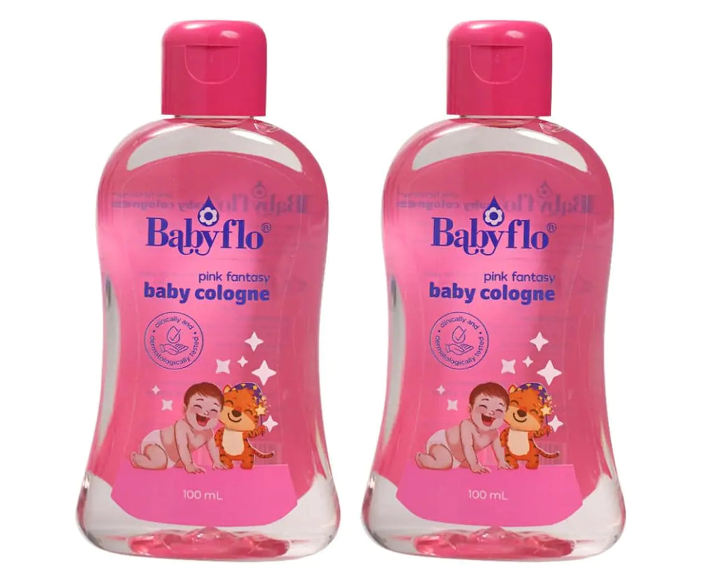 Babyflo Pink Fantasy Baby Cologne (2 x 100ml) Pack of 2
