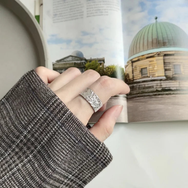 Trendy Japanese-Korean Minimalist Wide Ring for All