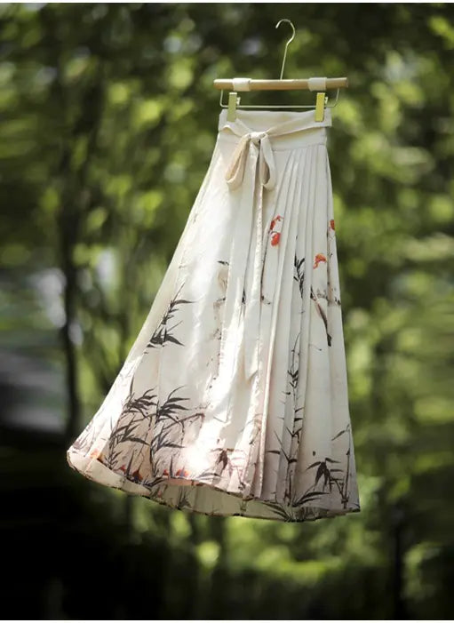 Tencel Heritage Classic Horse-Face Skirt for Women