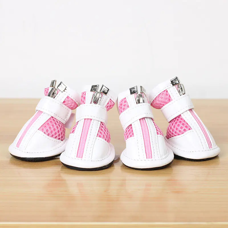 Small Pet Dog Sports Net Sneakers