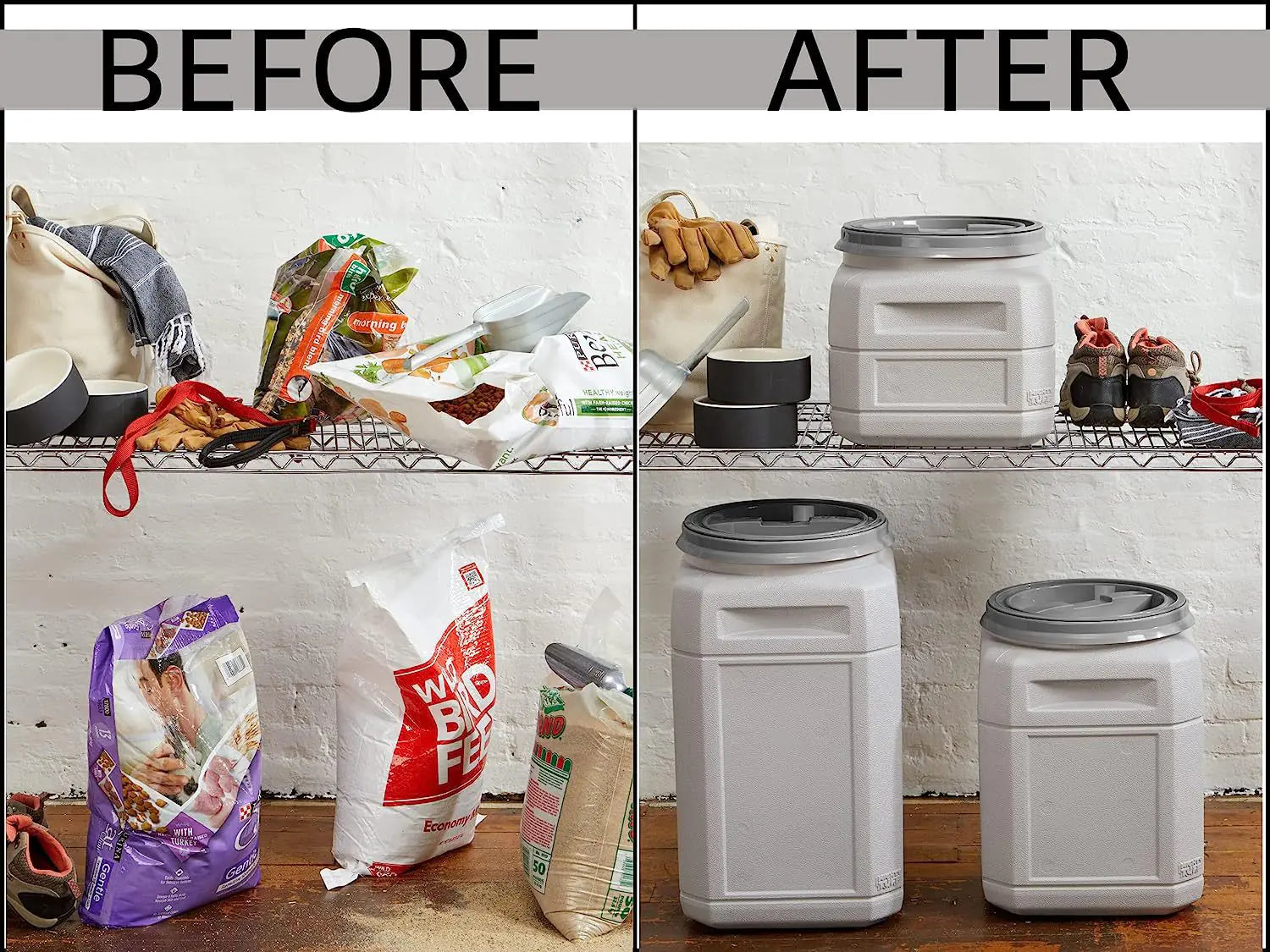 Mighty Tuff 13 Gallon Pet Food Storage Container