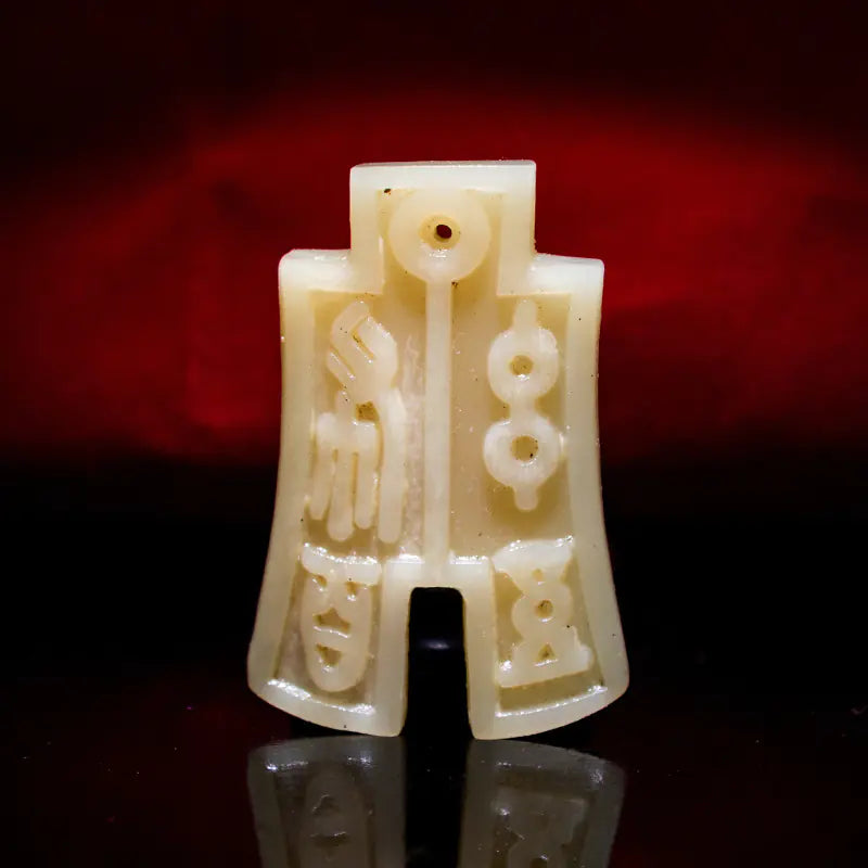 Natural Camel Bone Carved Buddha Amulet Pendant Accessory