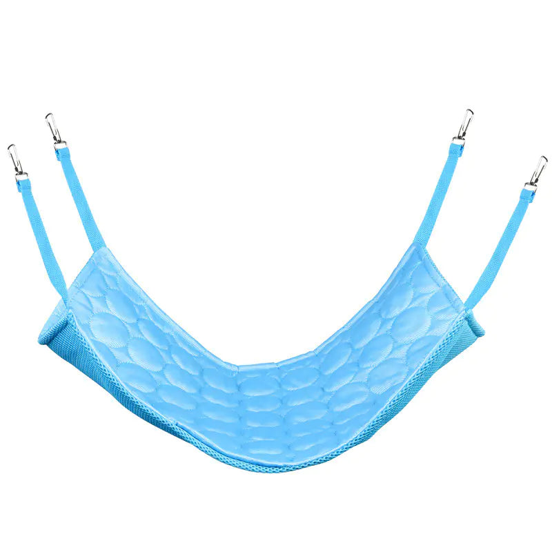 Double-sided Hanging Cat Hammock with Iron Cage Mat