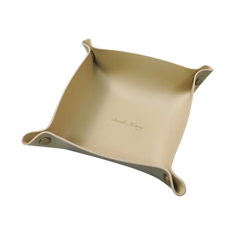 Nordic Leather Storage Box for Desk and Jewelry