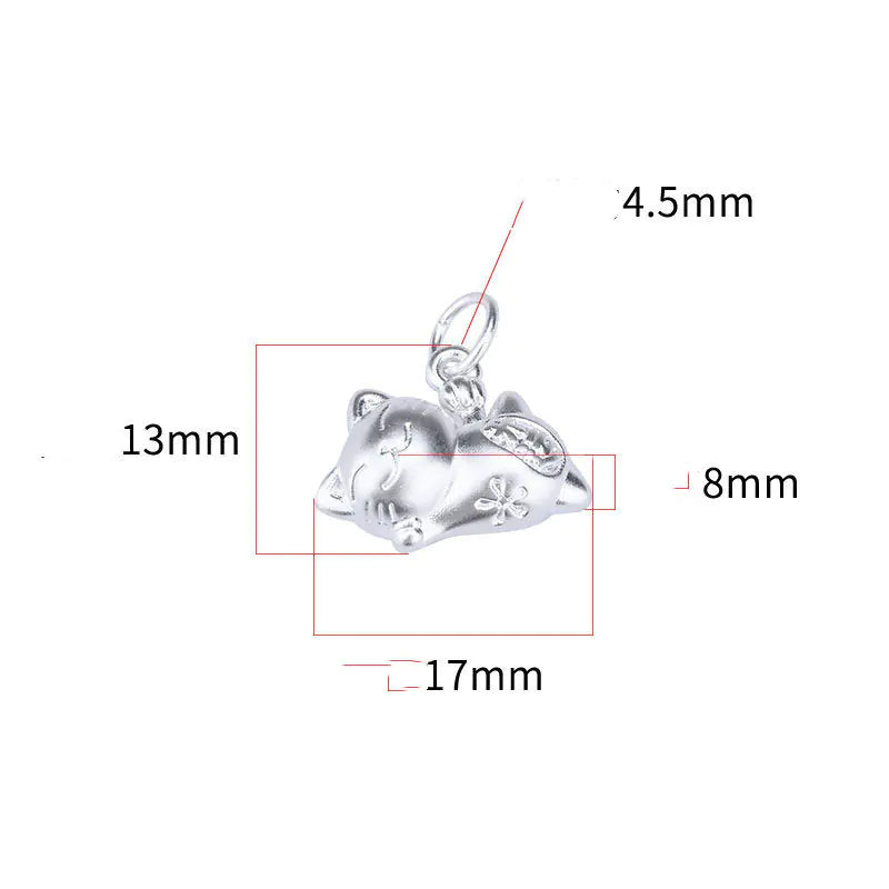 Charming Eskimo Doll Pendant in 925 Silver Jewelry