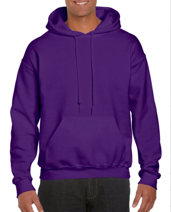 Korean Printed Long Sleeve Slouchy Hoodie