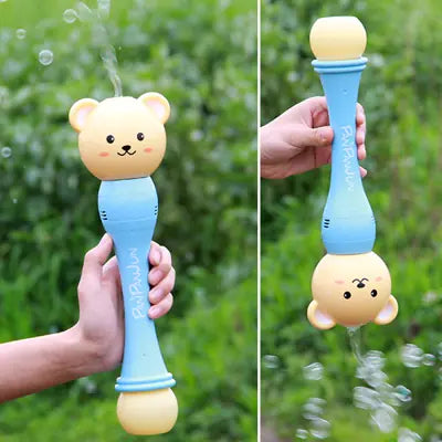 Kids Bubble Machine with Bubble Wands and Music Toy