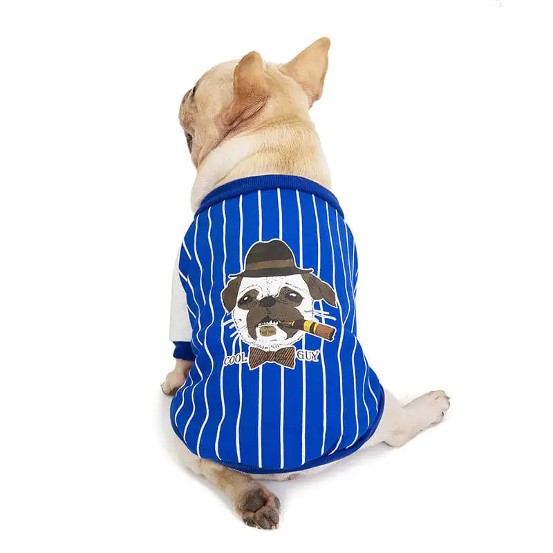 Plus Velvet Sweater for Small and Medium Pugs