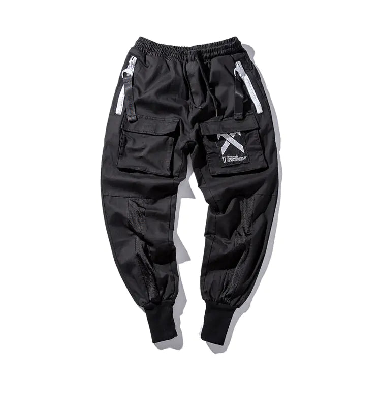 Stylish Multi-Pocket Cargo Pants with Zippers