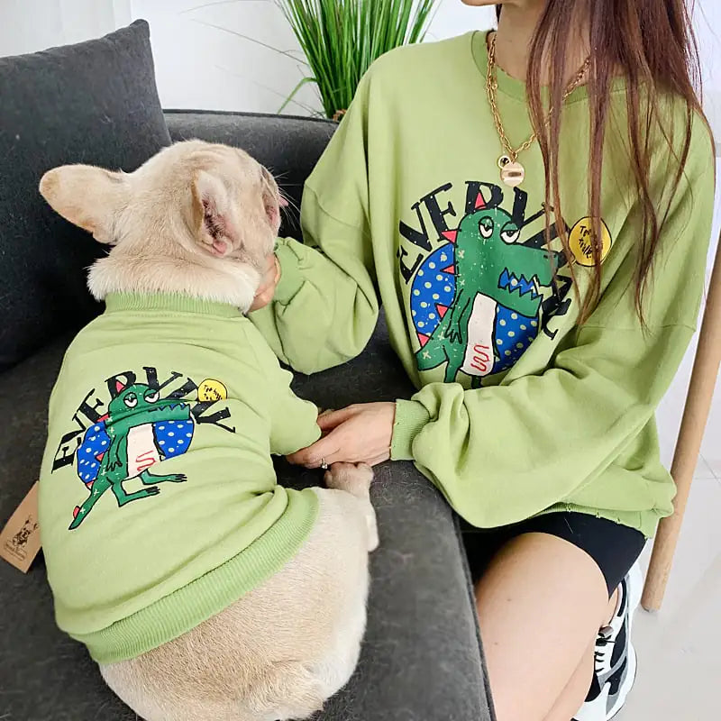 Pet Parent-Child Outfits Better Than Panda Apparel