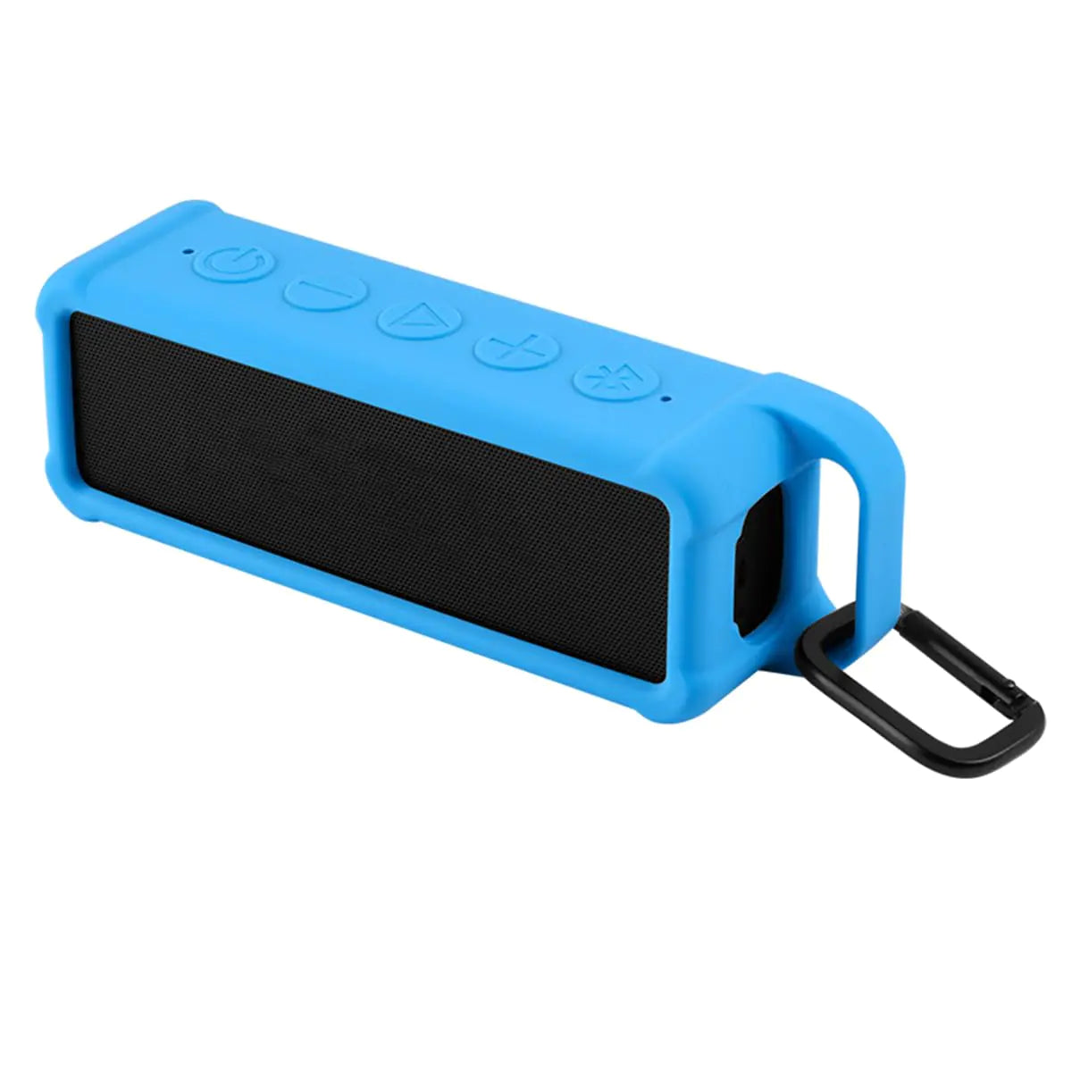Speaker-Anker Soundcore 2 Silicone CoverPortable Silicone Cover Skin Case for Anker Soundcore 2 Portable Speaker (Blue)