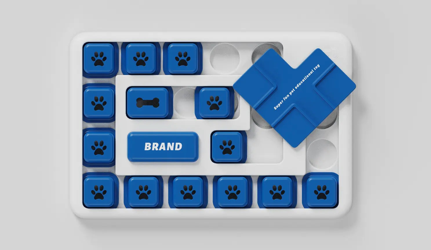 Pet Puzzle Toy for Dogs and Cats with Sound Feature