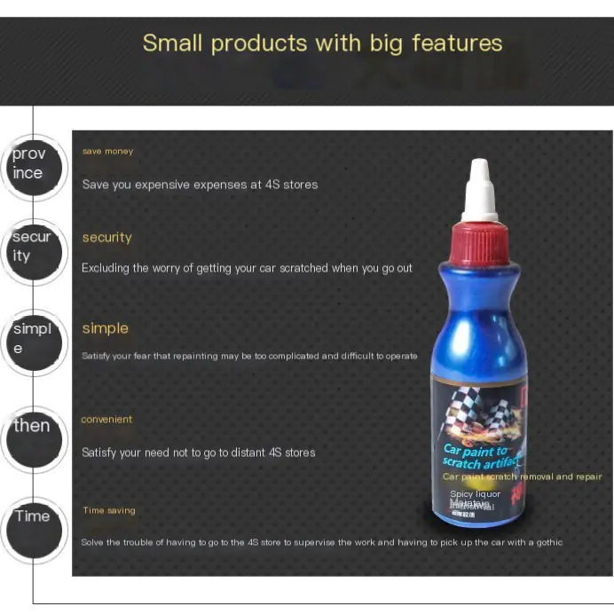 Car Paint Scratch Repair Liquid - Universal Stain Remover