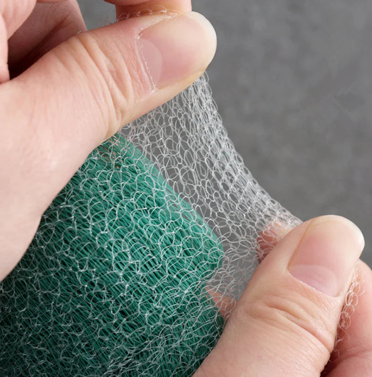 Large Double-Net Bath Ball for Exfoliating Shower Use